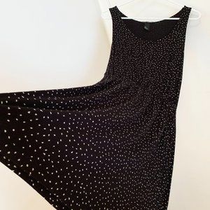 H&M Basic Tank Sleeveless Knee Length Dress Black Size Small